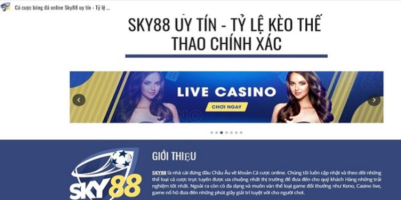 Casino Sky88 thường xuyên đem đến ưu đãi hot cho anh em